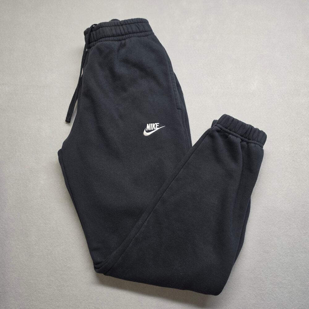 Nike Black Fleece Joggers Sweatpants Small Minor Flaw Gym Athleisure
